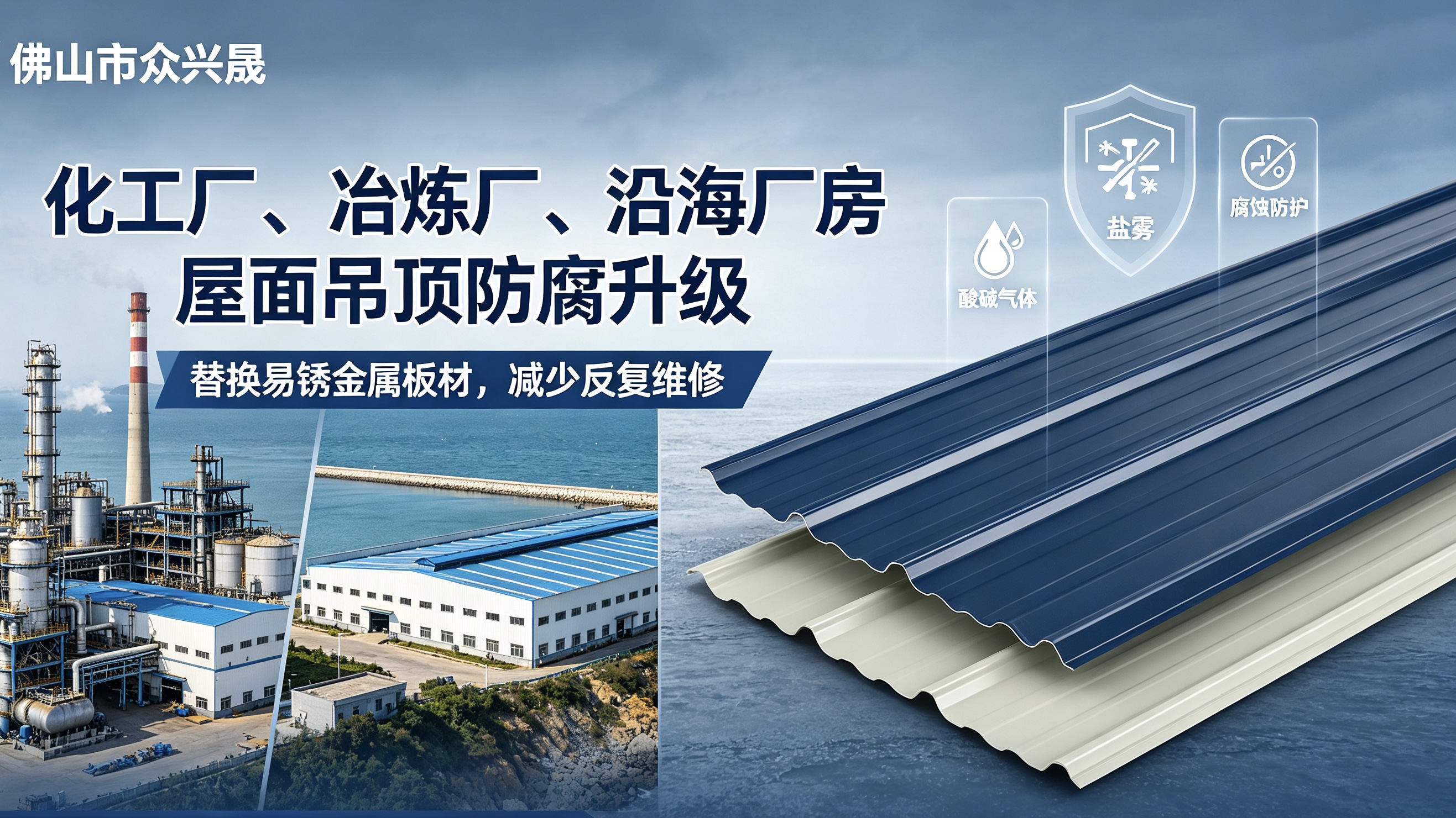 为什么现在厂房、猪场都换掉彩钢瓦？PVC防腐瓦才是省钱王道