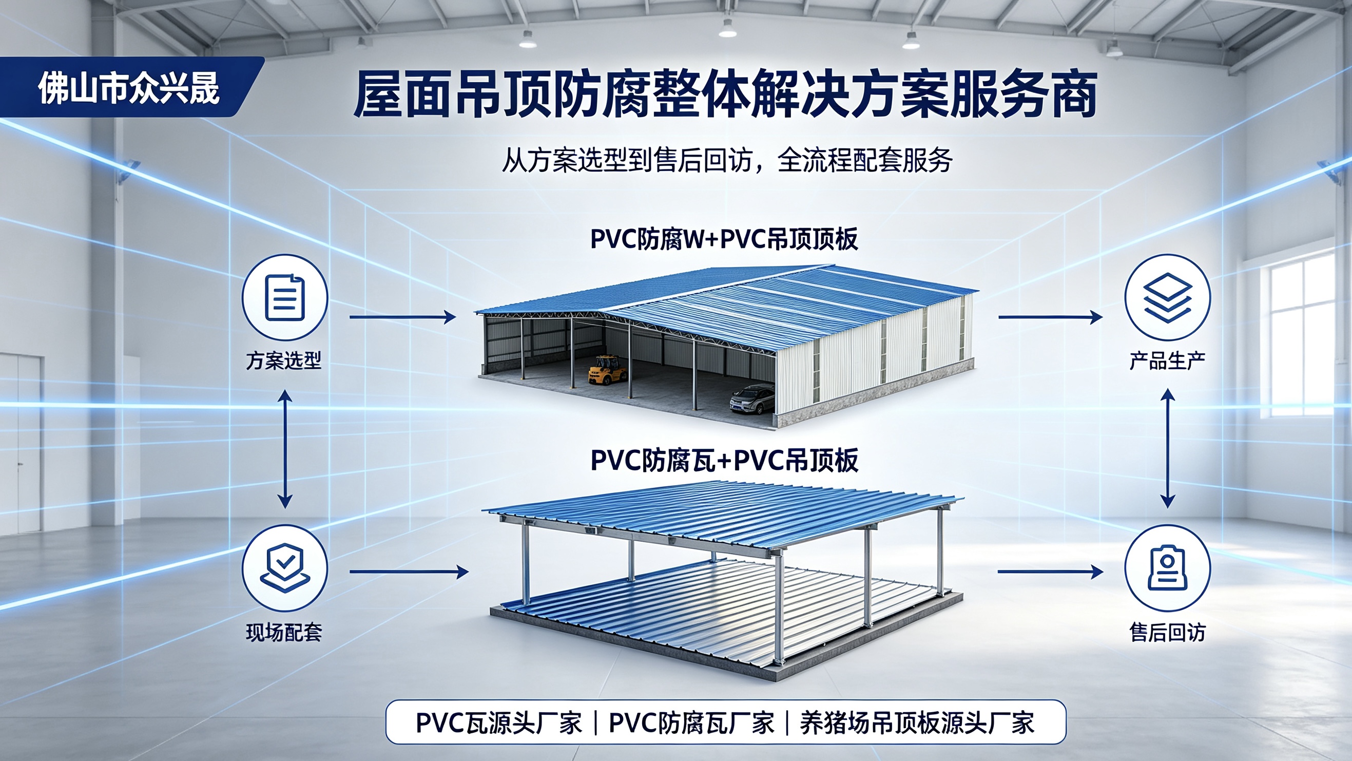 养殖行业必看！猪场屋面吊顶全套防腐选材方案，省心耐用